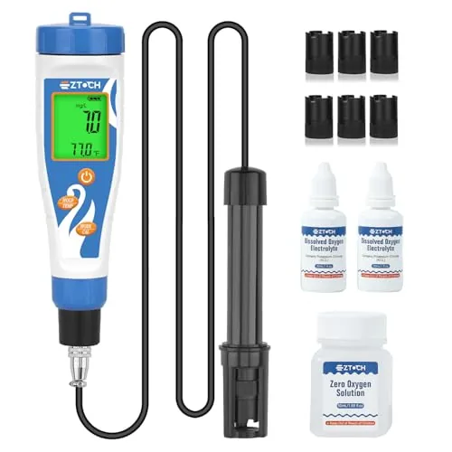 EZTOCH Dissolved Oxygen Meter with 1.1m Cable