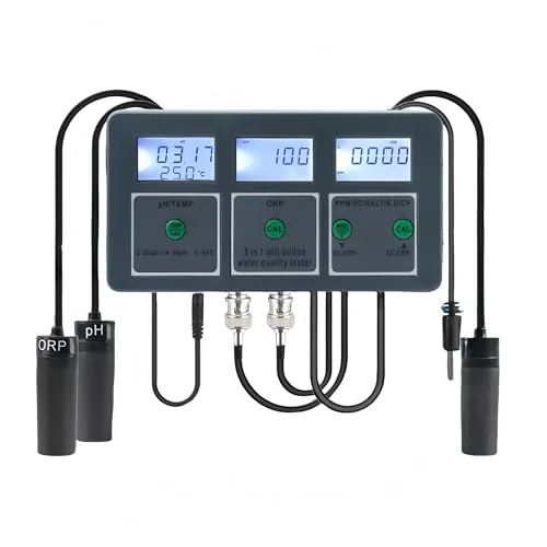 VQP 8-in-1 WiFi Wall-Mount Water Quality Monitor