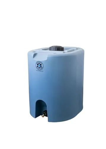 Emergency Water Tanks 55-Gal Stackable Food-Grade Container