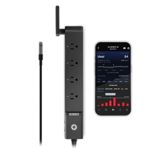 AC Infinity Outlet AI Dual-Zone Smart Power Strip