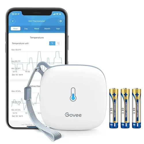 Govee WiFi Thermometer Hygrometer with 2-Year Data Storage